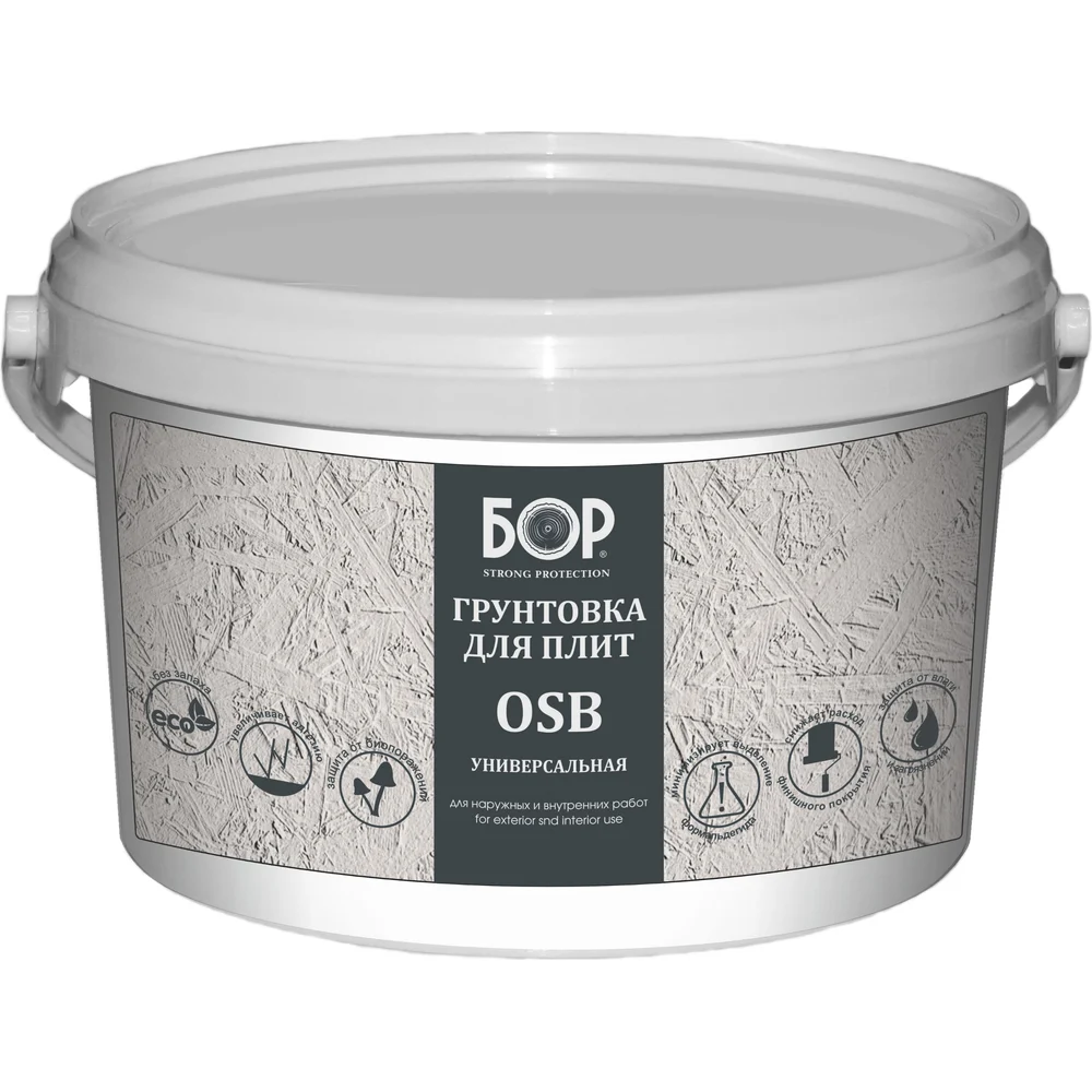 Универсальная грунтовка для плит Бор OSB 4690417096046