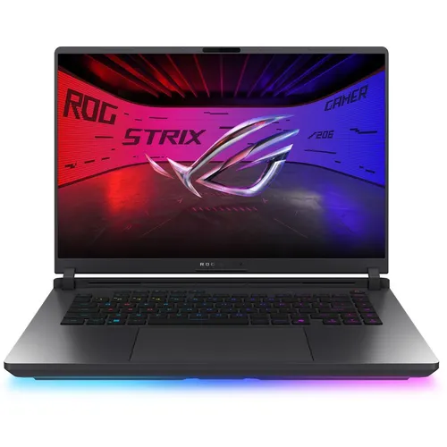 Ноутбук игровой ASUS ROG Strix G16 G615JMR-S5202, 16", 2025, IPS, Intel Core i7 14650HX 2.2ГГц, 16-ядерный, 16ГБ DDR5, 1ТБ SSD, NVIDIA GeForce RTX 5060 для ноутбуков - 8 ГБ, TGP 115Вт, без операционной системы, серый [90nr0lb1-m00950]