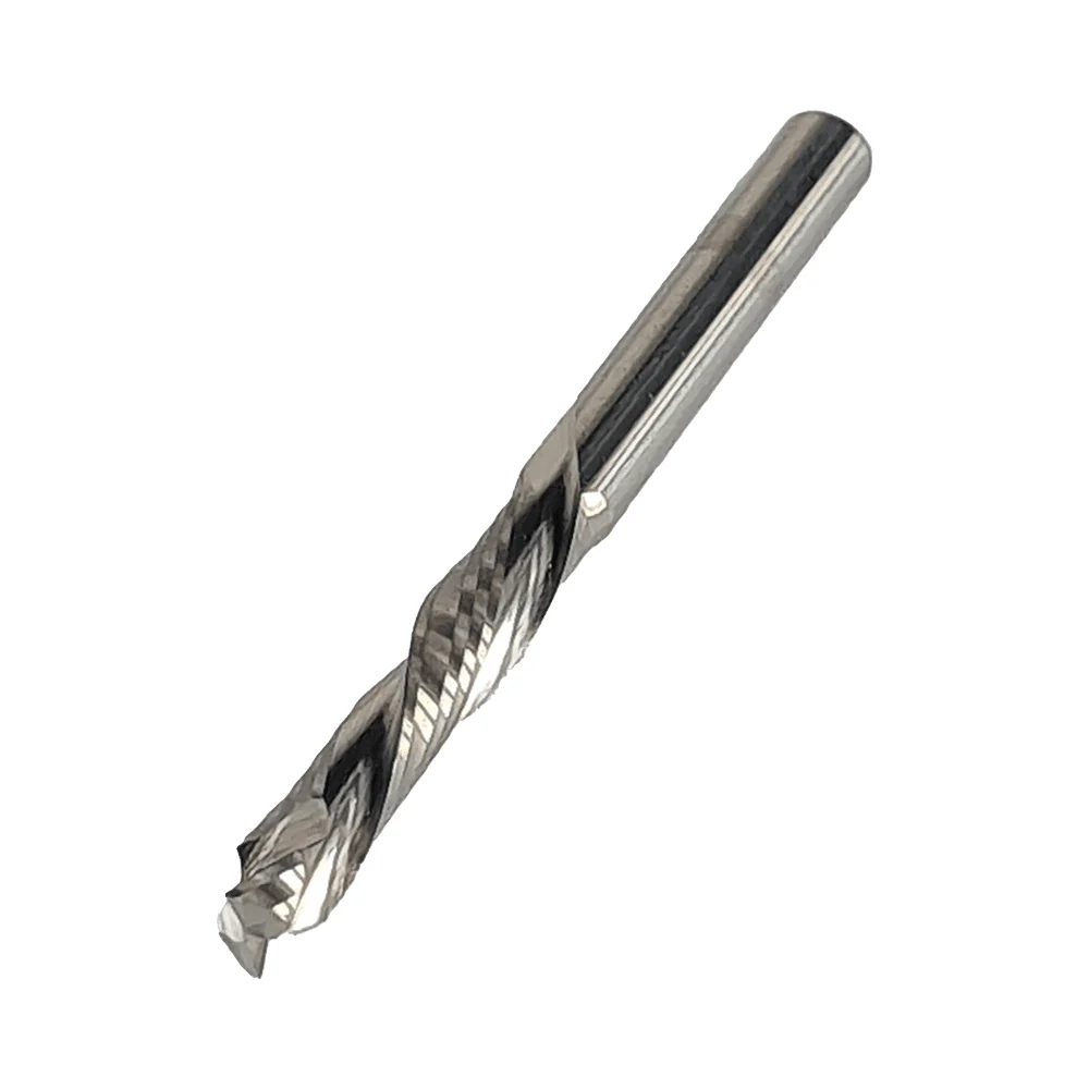 Спиральная двухзаходная компрессионная фреза для ЧПУ Greencut GC4124