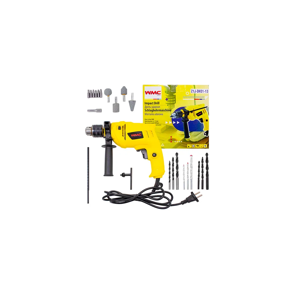 Ударная электрическая дрель WMC TOOLS 51351