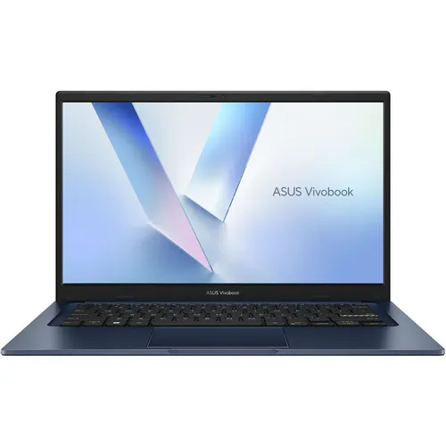 Ноутбук ASUS VivoBook 14 X1404VA-I38128, 14", TN, Intel Core i3 1315U 1.2ГГц, 6-ядерный, 8ГБ DDR4, 128ГБ SSD, Intel UHD Graphics, Windows 11 Home, синий [90nb10i1-m015f0]
