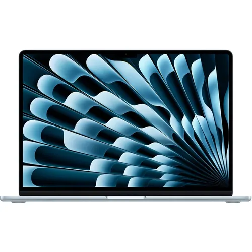 Ноутбук Apple MacBook Air A3241, 15.3", 2025, Retina, Apple M4 10 core 4ГГц, 10-ядерный, 16ГБ 256ГБ SSD, macOS, голубой [mc7a4ll/a]