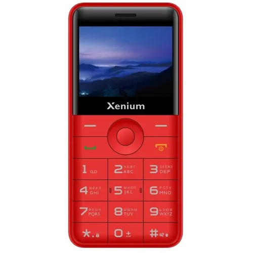 Сотовый телефон XENIUM X700, красный