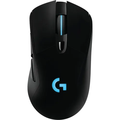 Мышь беспроводная Logitech G703 LightSpeed, игровая, радио, оптическая, USB, 25600dpi, черный [910-005642]