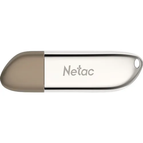 Флешка USB NETAC U352 128ГБ, USB2.0, серебристый [nt03u352n-128g-20pn]