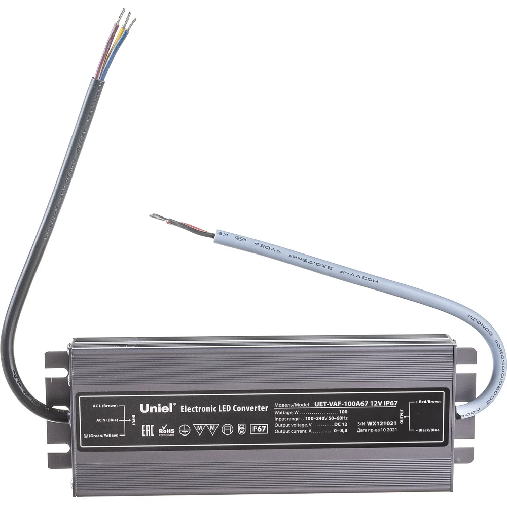 Блок питания Uniel 100A67 UL-00007576