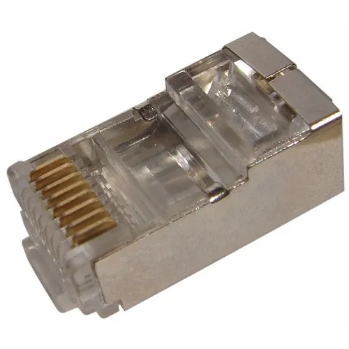 Коннектор REXANT 05-1023 FTP кат.5E RJ45 прозрачный 500 шт./кор.