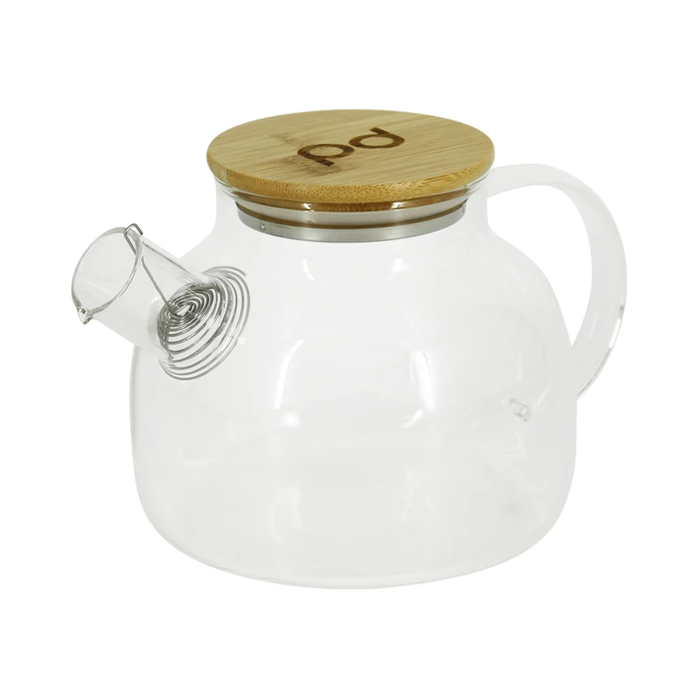 Заварочный стеклянный чайник Pomi d'Oro Neri P250087