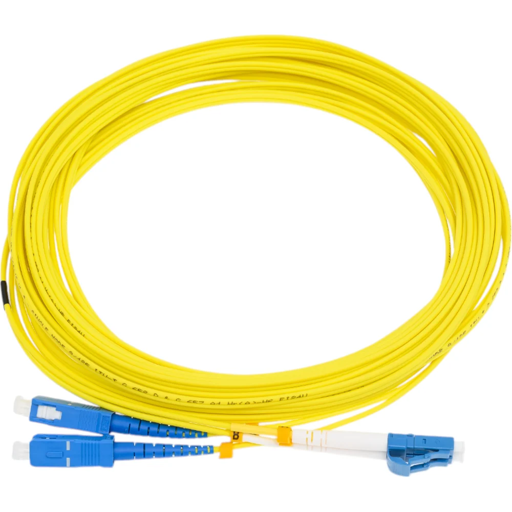 Переходной волоконно-оптический шнур NIKOMAX NMF-PC2S2C2-SCU-LCU-010