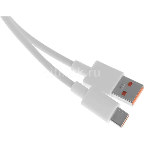 Кабель BORASCO USB Type-C - USB (m), 1м, 6A, белый [52586]