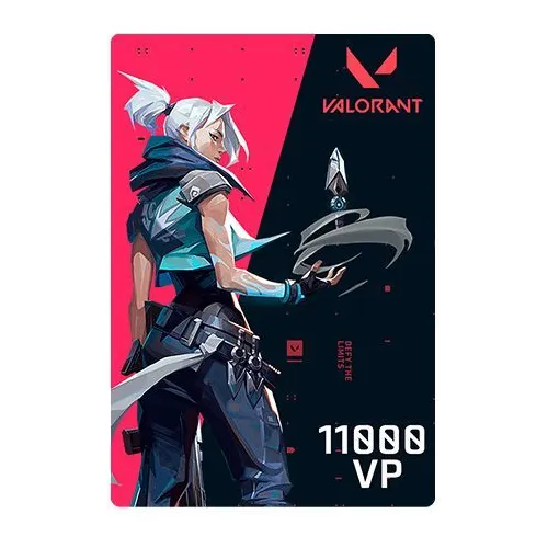 Пополнение игровой валюты RIOT GAMES Valorant: 11000 VP, регион: Весь мир