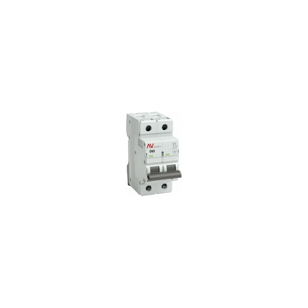 Автоматический выключатель EKF AV-6 AVERES mcb6-2-63D-av