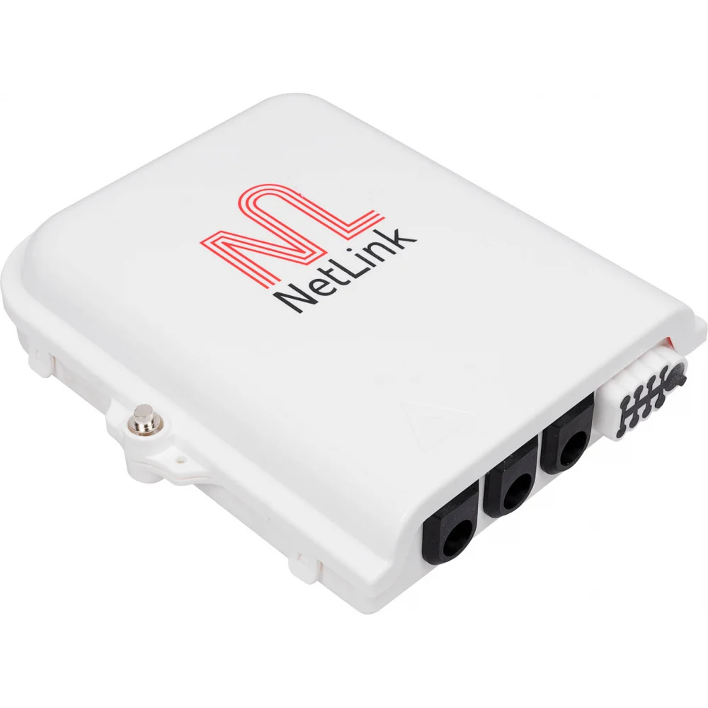 Внешний герметичный проходной настенный бокс Netlink FTTH-08 УТ000001708