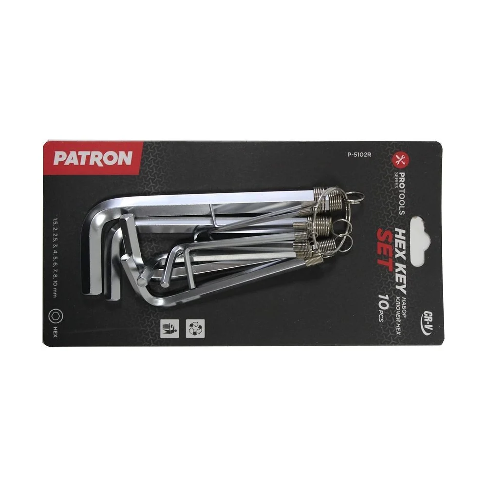 Набор ключей Patron P-5102R