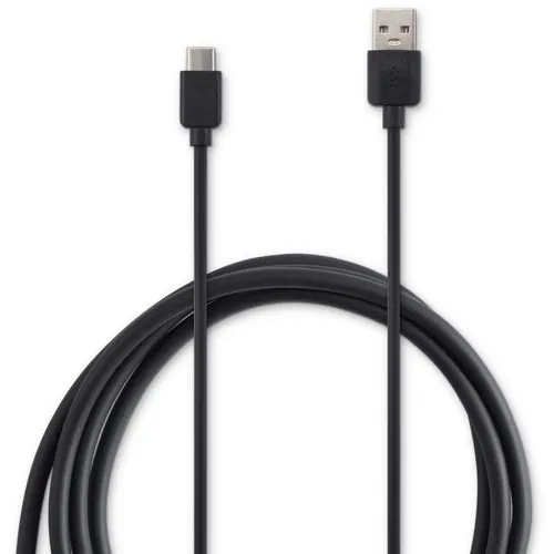 Кабель Buro USB Type-C (m) - USB (m), 1м, 3A, черный [bu-usb-ac-1m-3a]