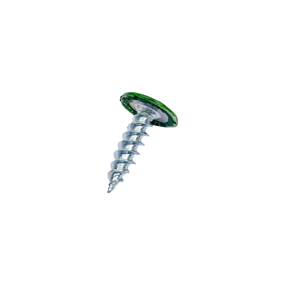 Острый саморез пшо КРЕП-КОМП 4,2х16 RAL6002 (1000 шт.) пшо166002