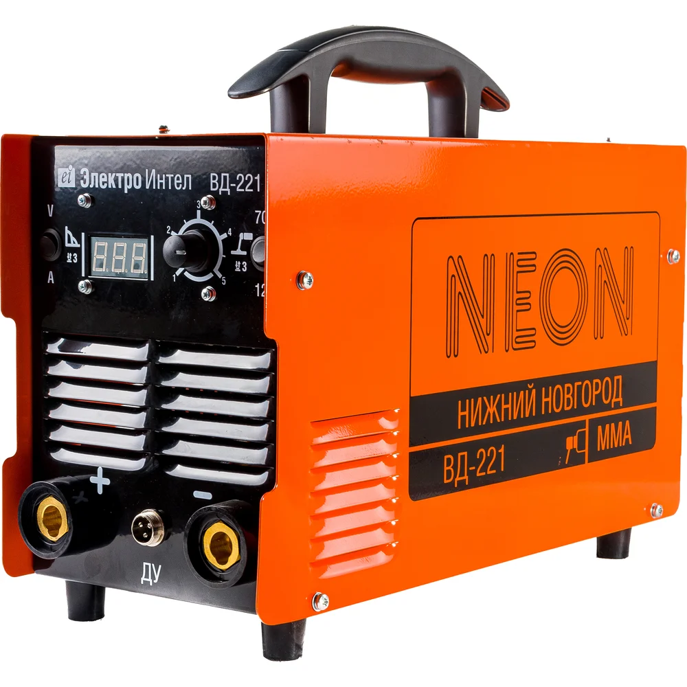 Сварочный инвертор NEON ВД-221, аттес. НАКС СВ000011757