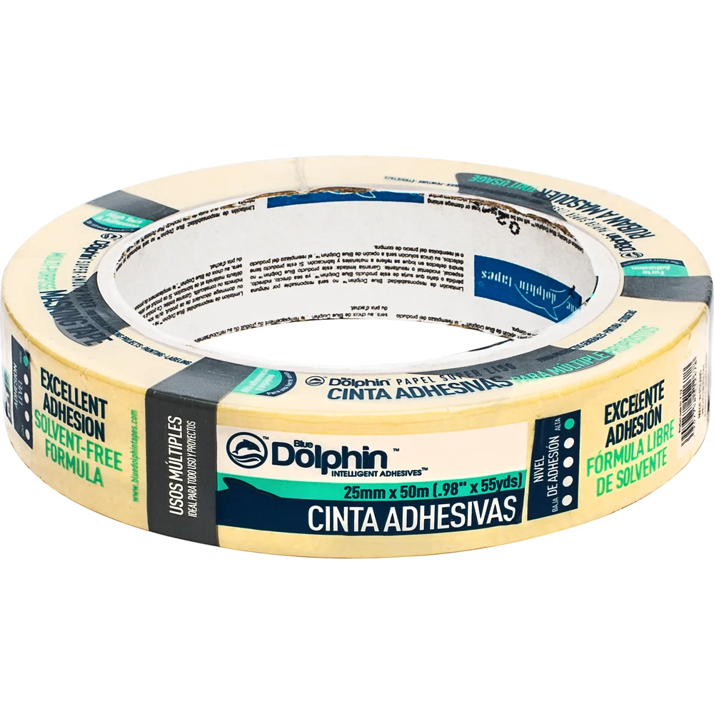 Многофункциональная малярная лента Blue Dolphin Masking Tape 01-7-12 ST627