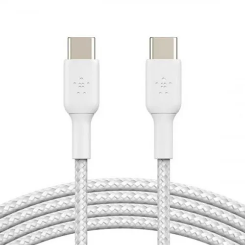 Кабель Belkin CAB004BT2MWH2PK, USB Type-C (m) - USB Type-C (m), 2м, белый, 2