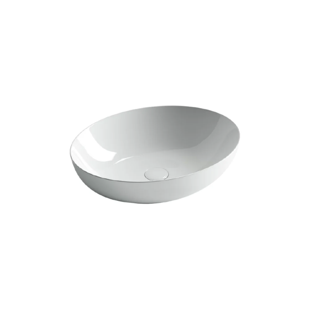 Накладной овальный умывальник-чаша Ceramicanova Element CN6017