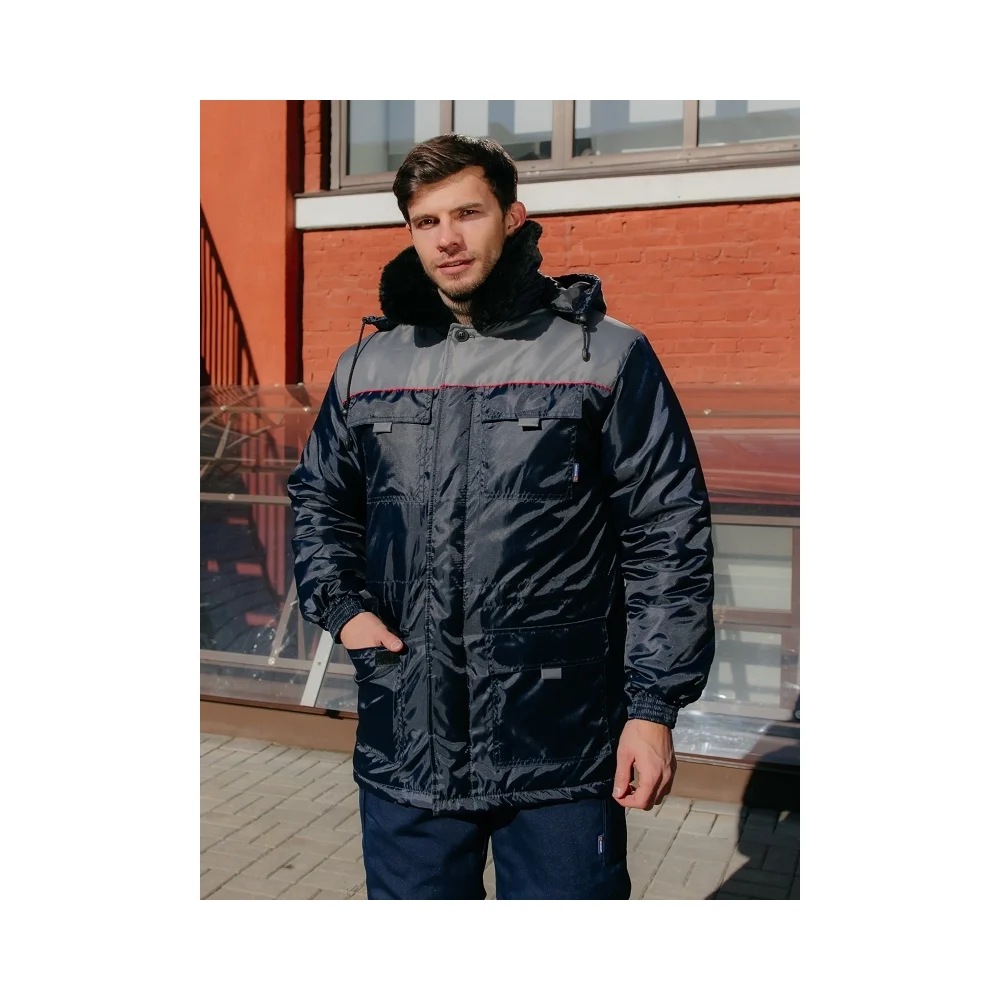 Утепленная куртка ООО ГУП Бисер Инженер Grey 4670132028201