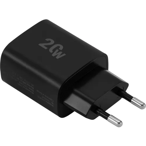 Сетевое зарядное устройство Digma DGW2C, USB-C, 20Вт, 3A, черный [dgw2c0f010bk]