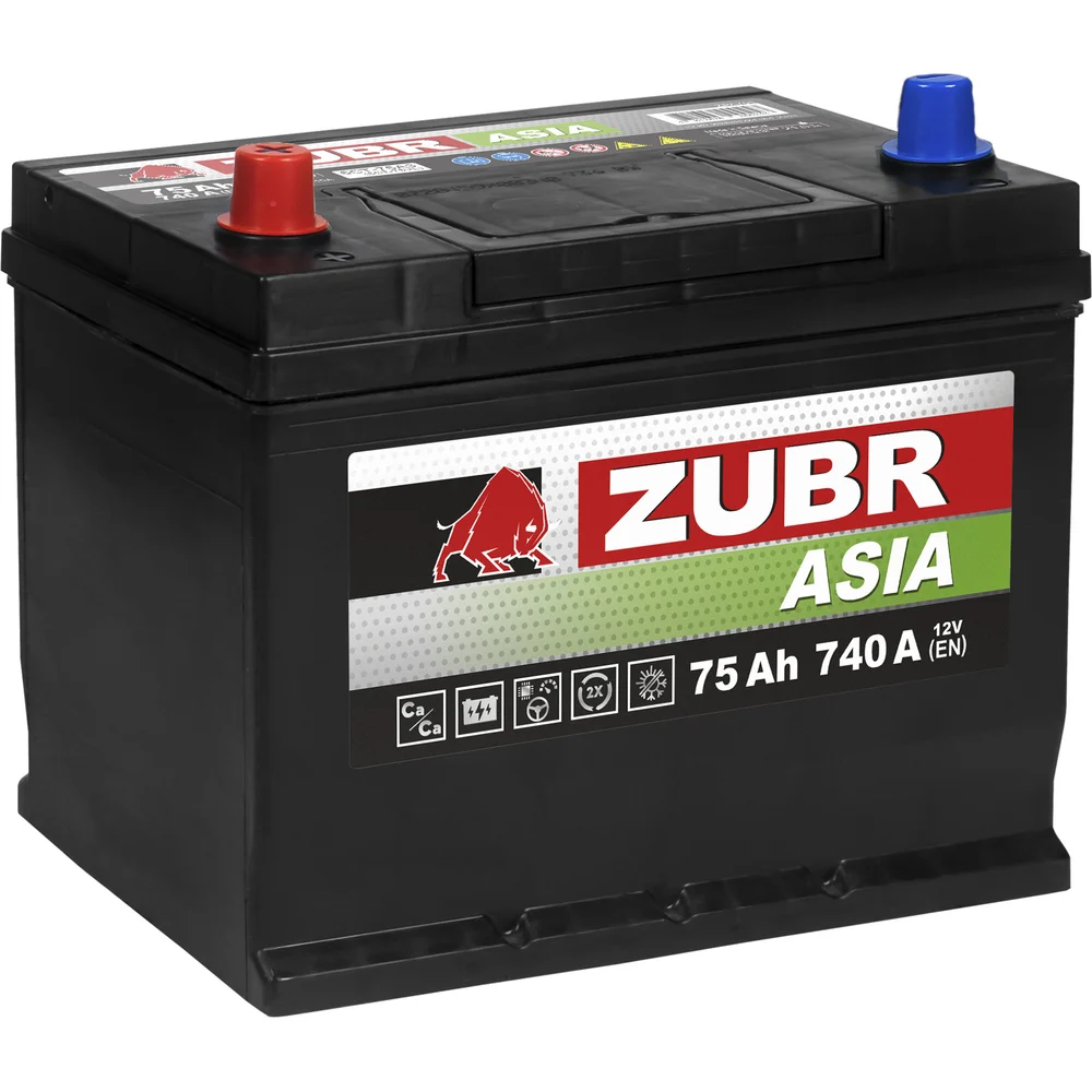 Аккумулятор ZUBR Premium Asia ZPA751