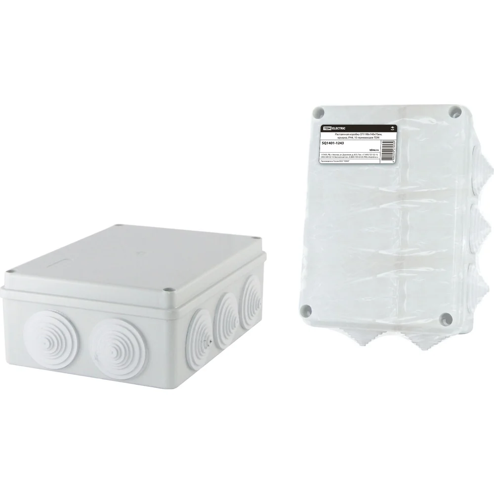 Распаячная коробка TDM ELECTRIC SQ1401-1243