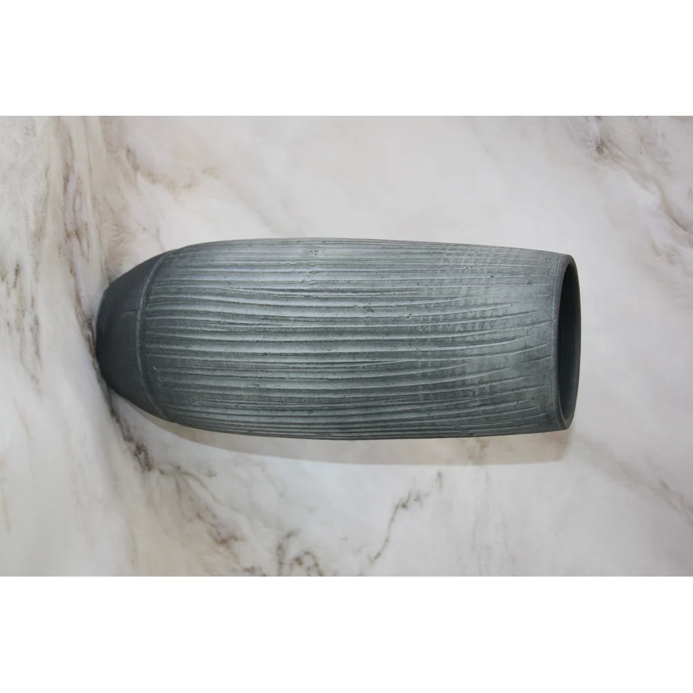 Ваза SCHEURICH Vase Shira anthazit 64906
