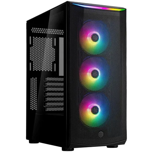 Корпус ATX SILVERSTONE Fara SST-FA512Z-BG, Midi-Tower, без БП, черный [g41fa512zbg0020]