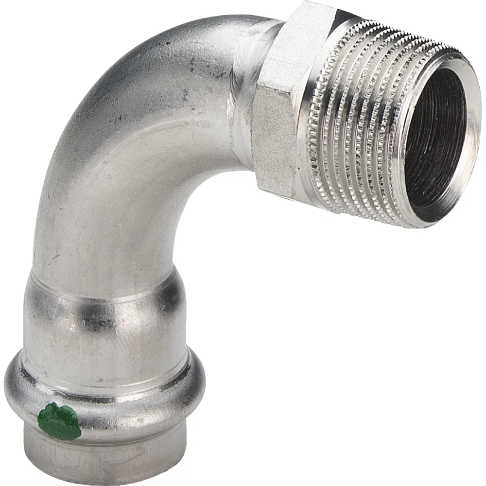 Угловой угловой переход VIEGA Sanpress Inox 436940