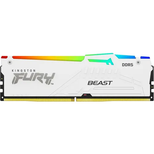 Оперативная память Kingston Fury Beast KF560C30BWEA-16 DDR5 - 1x 16ГБ 6000МГц, DIMM, White, Ret