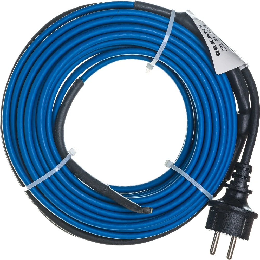 Саморегулирующийся греющий кабель на трубу REXANT 15MSR-PB 20M 51-0622