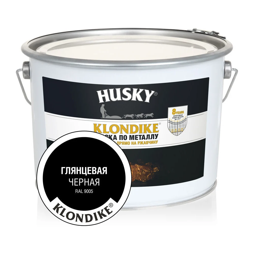 Краска по металлу HUSKY klondike 32027