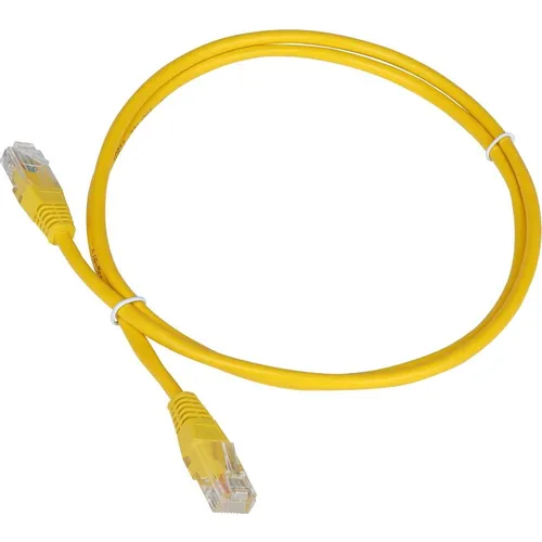 Патч-корд LanMaster вилка RJ-45, вилка RJ-45, кат.5E, ПВХ, 2м, желтый [twt-45-45-2.0-yl]
