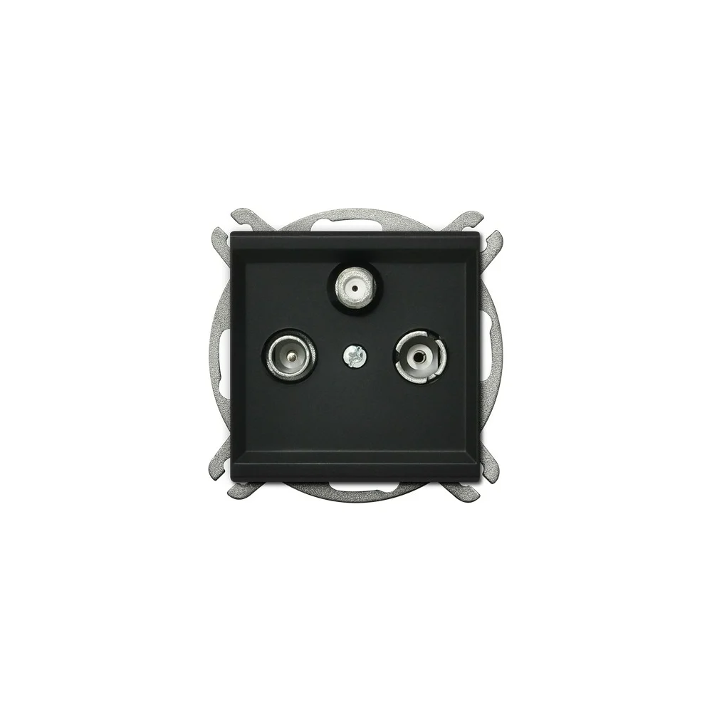 Проходная розетка Ospel Sonata GPA-RSP/m/33