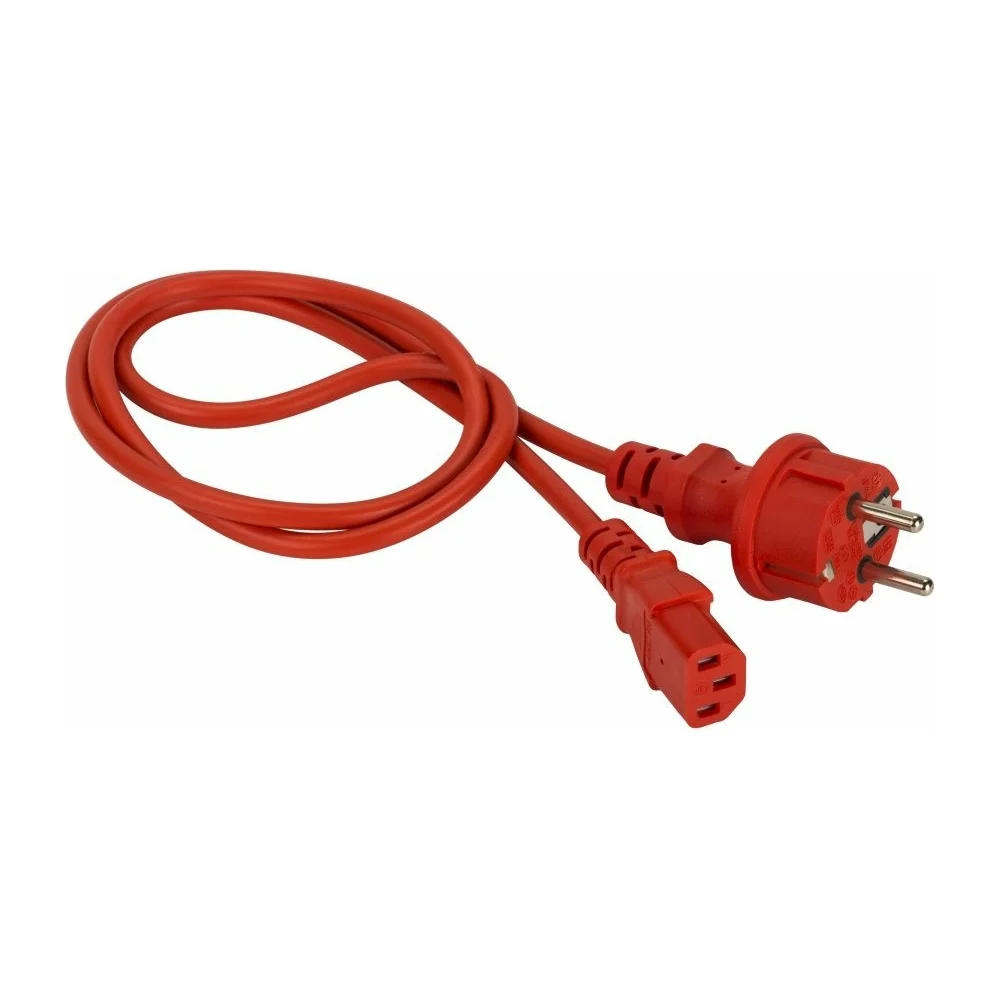 Шнур питания LANMASTER LAN-PP13/SH-3.0-RD
