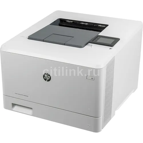 Принтер лазерный HP Color LaserJet Pro M454dw цветная печать, A4, белый [w1y45a]