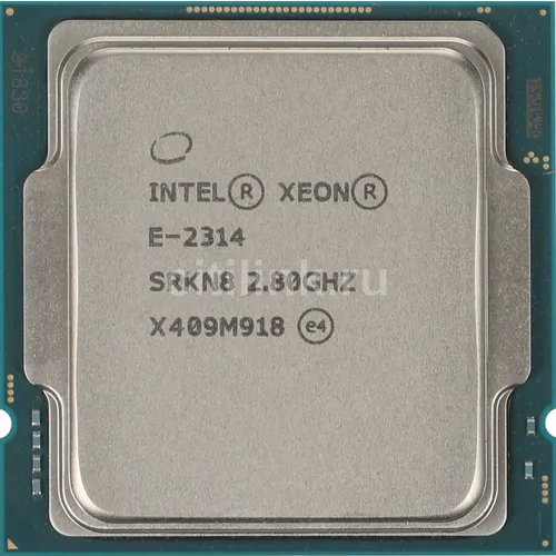 Процессор для серверов Intel Xeon E-2314 2.8ГГц [cm8070804496113]