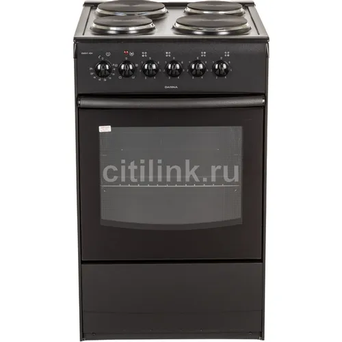 Электрическая плита Darina S EM 341 404 At, эмаль, электрическая, без крышки, антрацит/черный