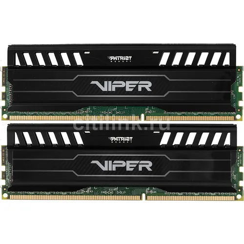 Оперативная память Patriot Viper 3 PV316G160C0K DDR3 - 2x 8ГБ 1600МГц, DIMM, Ret