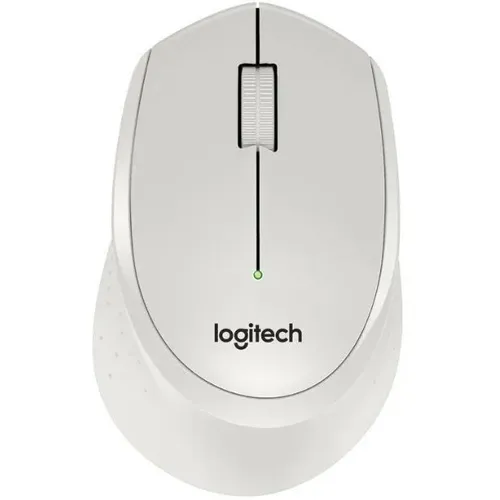 Мышь беспроводная Logitech M330 Silent Plus, радио, оптическая, USB, 1000dpi, белый [910-004926]