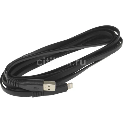 Кабель PREMIER 6-703RL45 3.0BK, Lightning (m) - USB (m), 3м, черный