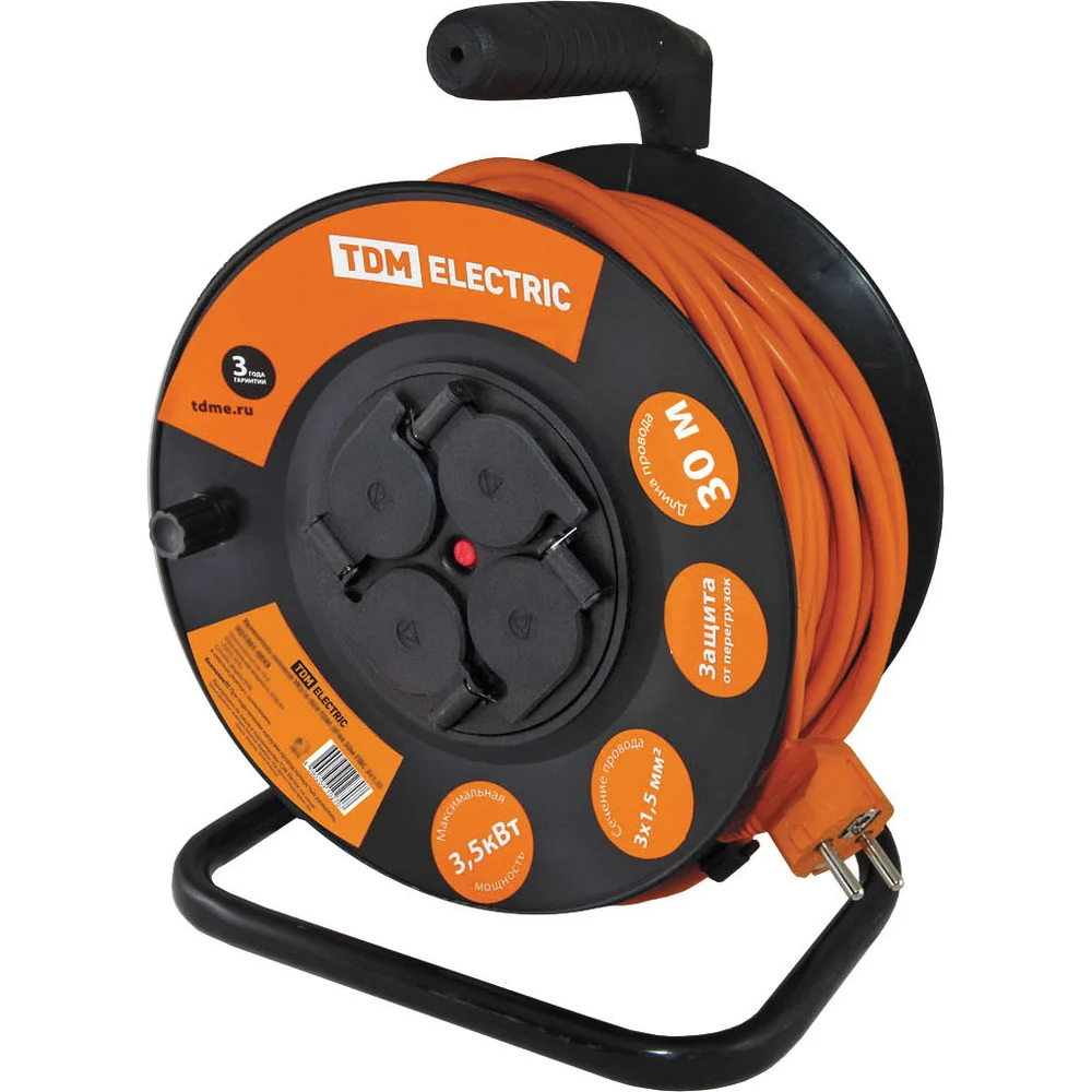 Силовой удлинитель TDM ELECTRIC УКз16-004 SQ1301-0541