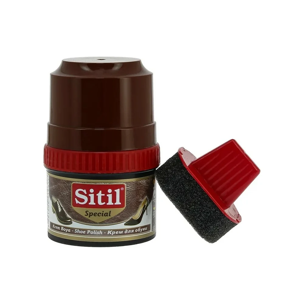 Крем-блеск для обуви Sitil Shoe Polish 117.02 SSHB