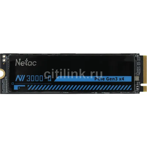 SSD накопитель NETAC NT01NV3000Q-2T0-E4X 2ТБ, M.2 2280, PCIe 3.0 x4, NVMe, M.2
