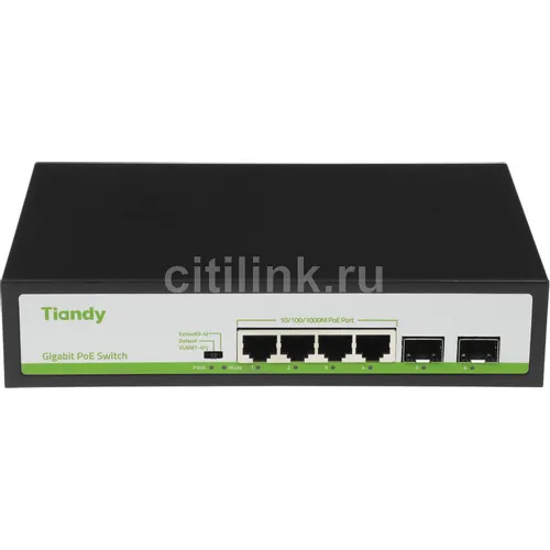 Коммутатор NVR (сетевой) TIANDY TC-P3S06 H/0402/AT/60