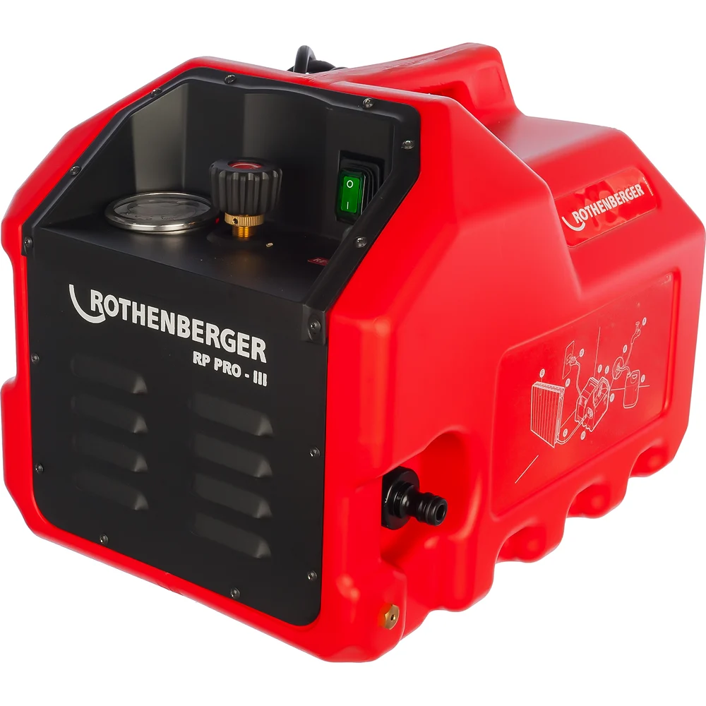 Электрический насос для опрессовки трубопроводных систем Rothenberger RP PRO-3 61185