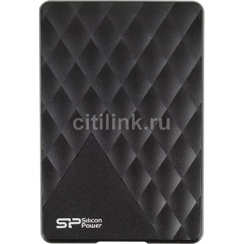 2ТБ Внешний диск HDD Silicon Power Diamond D06, USB 3.0, черный [sp020tbphdd06s3k]