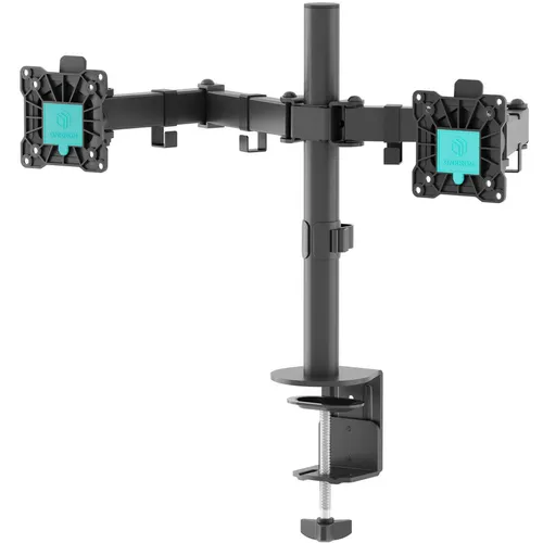 Кронштейн для мониторов ONKRON D221E, до 32", до 16кг, настольный, поворот и наклон, черный